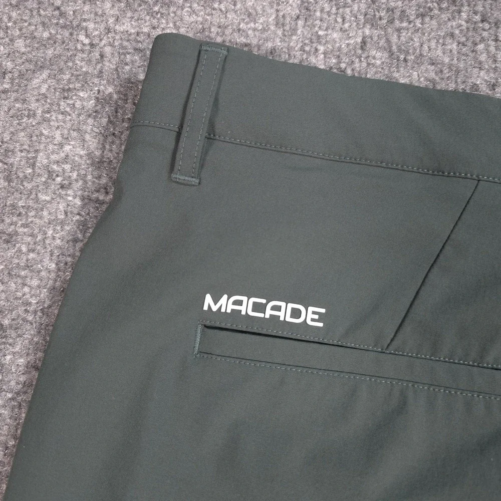 Macade Pants Mens 36x31 Green Golf Slim Fit Stretch Performance Chino Links Tech